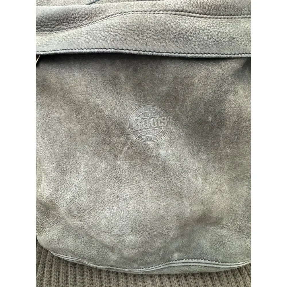 Roots Canada Go Soft Pebble Leather Laptop Backpack (pu2000thrifty